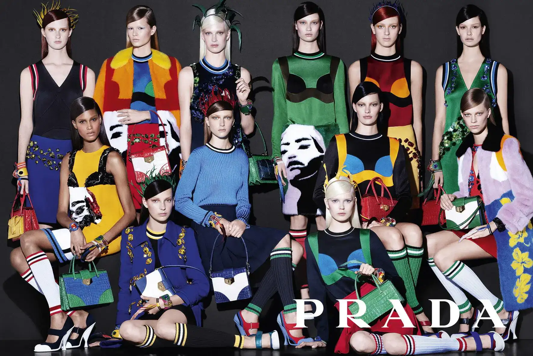 Fashion prada model