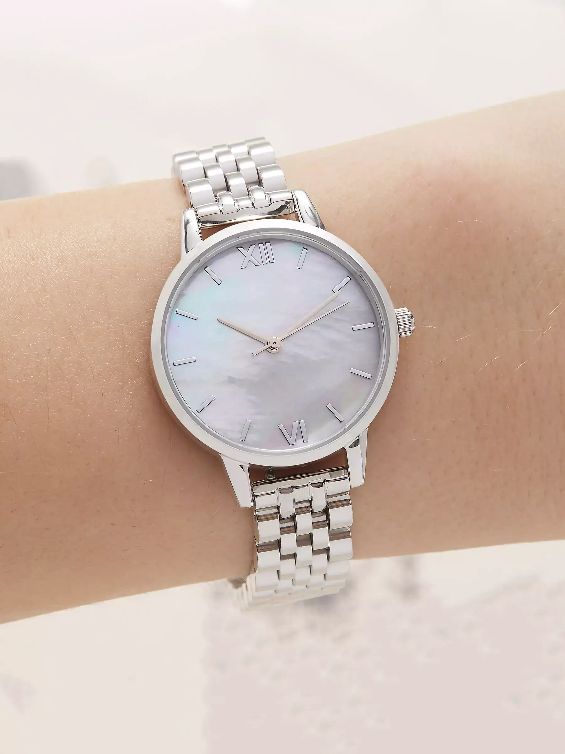 mother of pearl watch