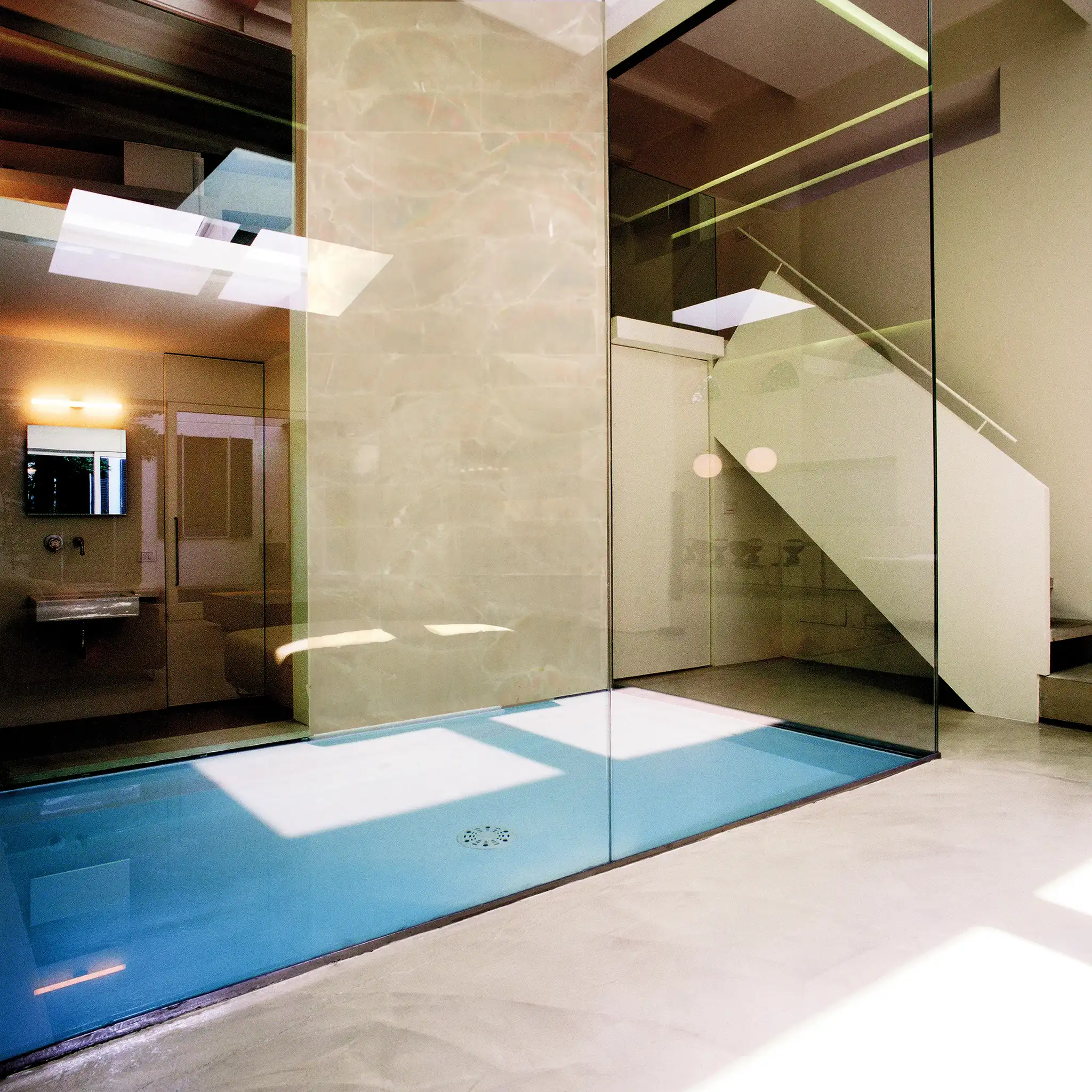 luxury mansion interior design pool villas 3D model