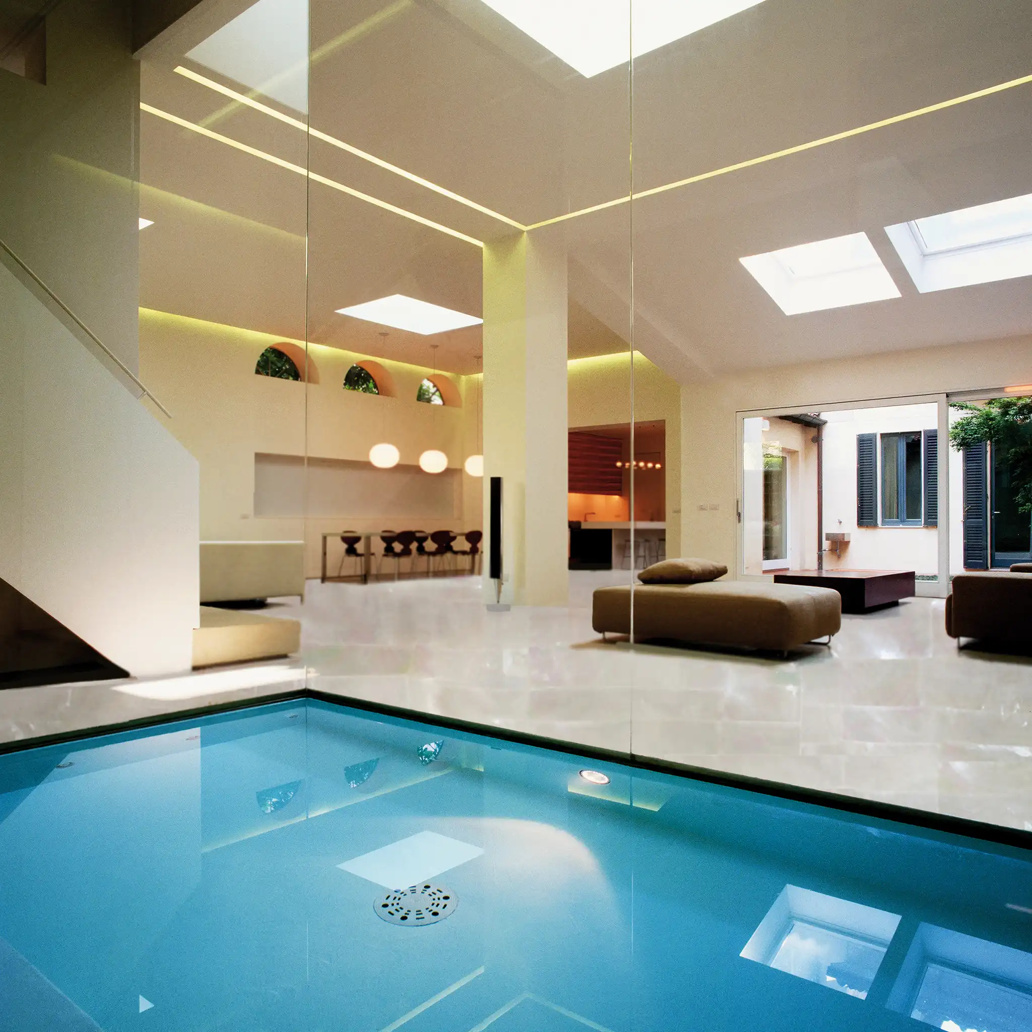 luxury mansion interior design pool villas